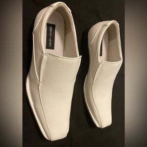Bruno Marc Men's White Loafers